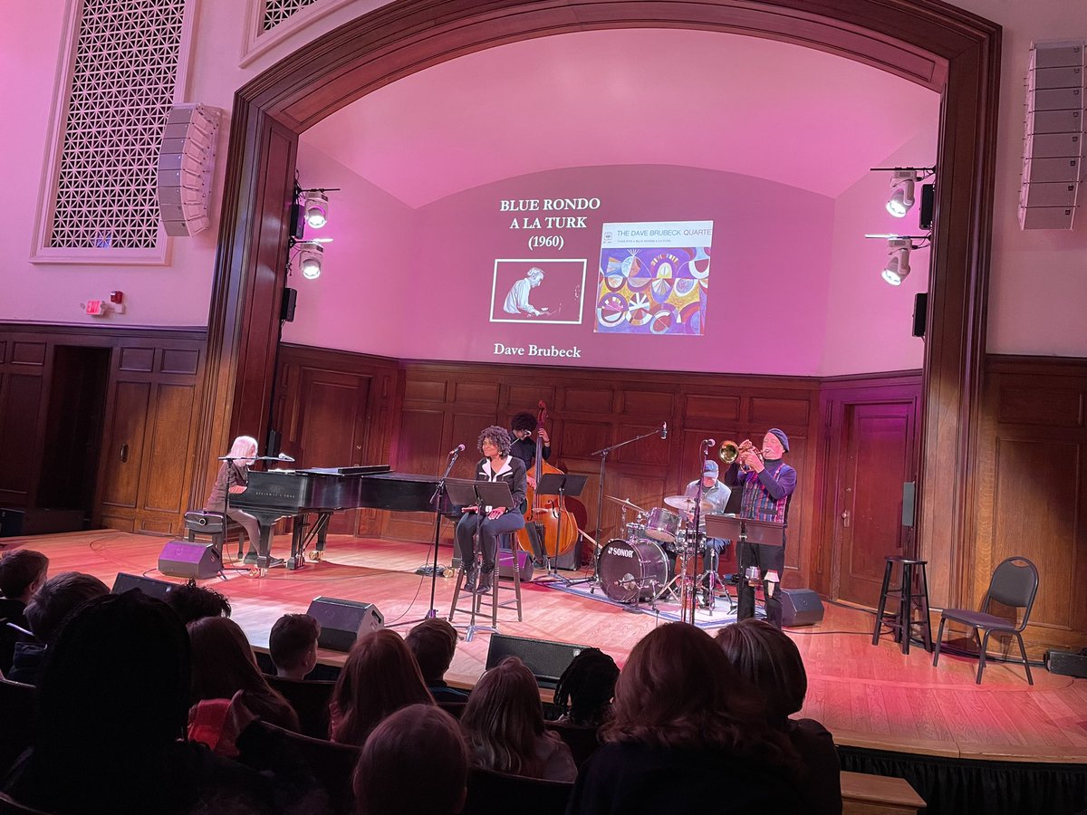 Our WMS Beginning Band students had a fantastic experience learning about the history of jazz today @sheldonstl! 🎶 Students displayed phenomenal audience etiquette for performers and stayed engaged the entire time. Thank you Sheldon Concert Hall for this wonderful program! 😃