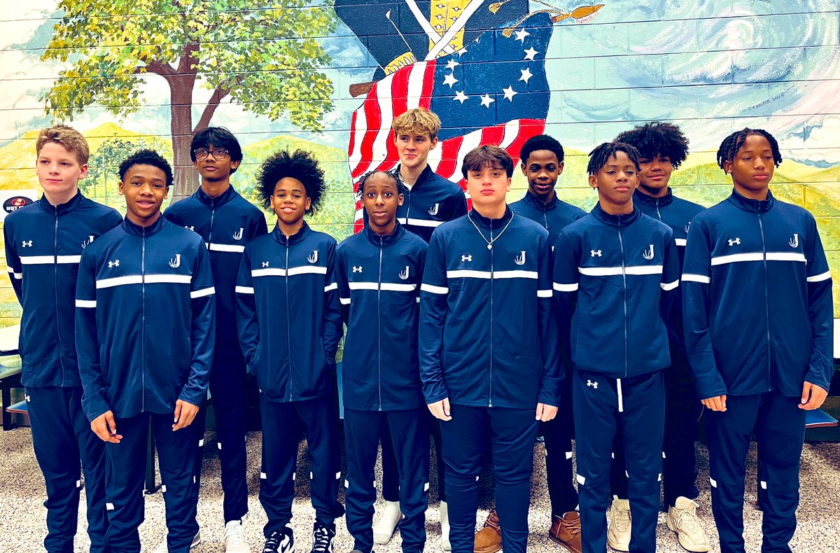 tjms_athletics's tweet photo. The 2023-2024 Boys Varsity Basketball Team 🏀‼️🏀‼️🏀‼️

Season KICKS OFF TOMORROW‼️

🏀 vs. @kms_hawks 

📍JV @ Home | Varsity @ Kernersville

⏰ Girls Tip @ 3:15 

🎟️ 4$ Admission 

Come OUT and SUPPORT your Patriots‼️‼️‼️

#JeffersonBasketball #PatriotFamily #ChasingHardware https://t.co/pr2Ha3CapA