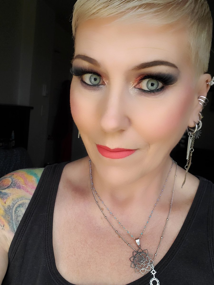 Good evening.  I hope you all have an awesome night 🌙 🌌🌌  #over50 #makeup  <a href="/MorpheBrushes/">Morphe</a> <a href="/rimmellondoncan/">Rimmel London Canada</a> <a href="/PrettyVulgar/">Pretty Vulgar</a> <a href="/Maybelline/">Maybelline New York</a>