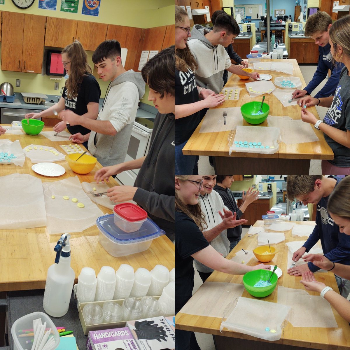 A fun time at mint making to get ready for tomorrow's induction!