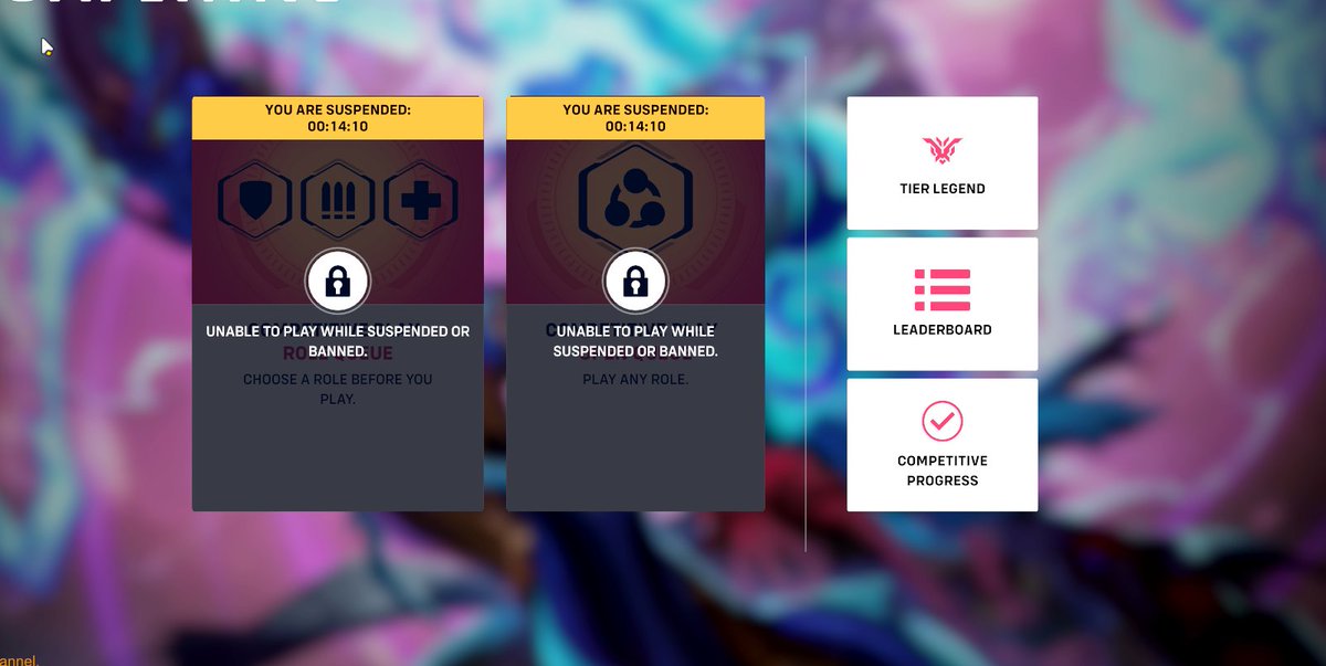The <a href="/PlayOverwatch/">Overwatch</a> servers are so bad, I got suspended since the game failed to connect me to the servers twice.

How does a multi billion dollar company not have better servers? 😂
