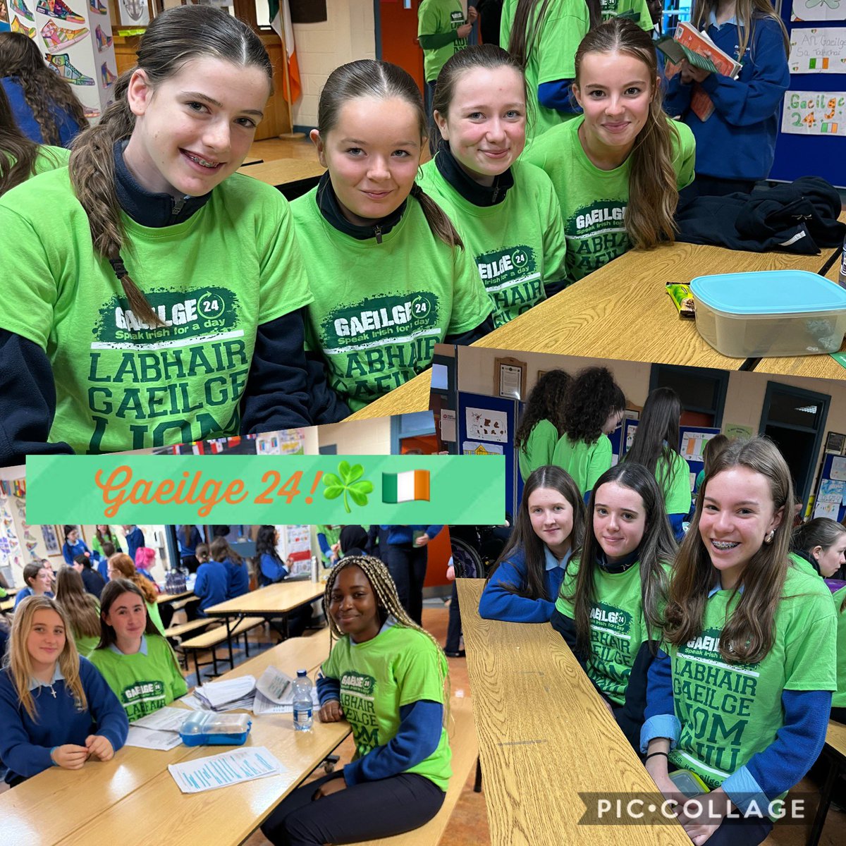 stmarysmallow's tweet photo. Fantastic Trad session at lunchtime today for #Gaeilge24 ~ maith sibh! 

@CnaG #stmarysmallow https://t.co/54oJTlflyD