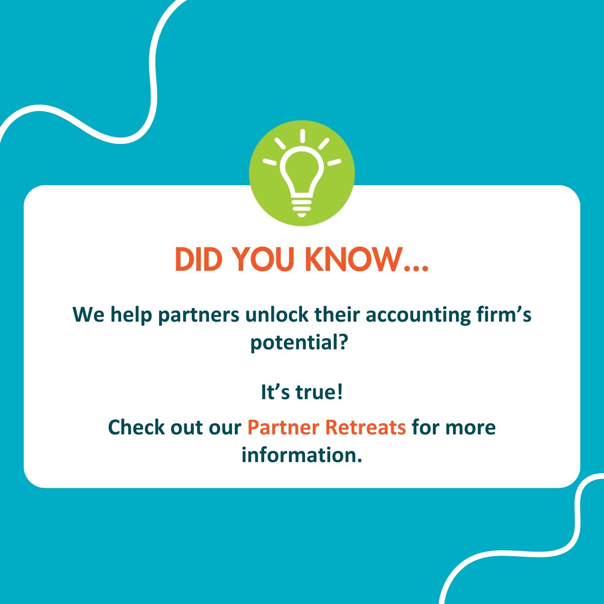 🌟 Did you know we can help you unlock your firm's potential? 🔎 Check out our new Partner Retreats page for deeper insights: cstu.io/8b41cd #strategy #businessgrowth #accounting