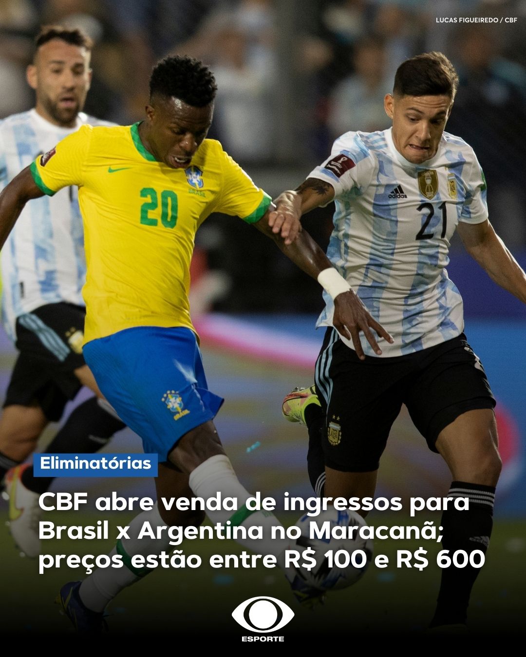 Como comprar ingressos para Brasil x Argentina no Maracanã? Quanto custa e  Onde vende?