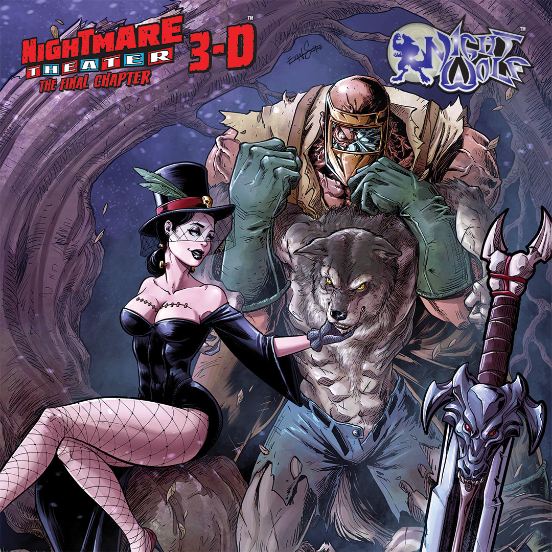 LoneWolfComics's tweet image. @ClaysEvilTwin &amp;amp; @RobMultari are offering an exclusive print to anyone who backs both #NIGHTWOLF &amp;amp; #NIGHTMARETHEATER @KickstarterRead!

Visit the NIGHTMARE THEATER 3D page at kickstarter.com/projects/schra…
AND
Join the #WolfPack at kickstarter.com/projects/multa…