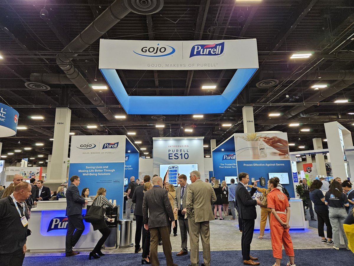 PURELL Brand (@purell) on Twitter photo The engagement in booth 3628 at <a href="/ISSAShowNA/">ISSA Show North America</a> is a testament to this entire community's dedication to health and well-being excellence. Thrilled to interact with such a knowledgeable, excited crowd. We see you, #ISSA2023!
#ISSAShowNA #Cleaning #Sanitizing #PURELL #issashow23 The engagement in booth 3628 at <a href="/ISSAShowNA/">ISSA Show North America</a> is a testament to this entire community's dedication to health and well-being excellence. Thrilled to interact with such a knowledgeable, excited crowd. We see you, #ISSA2023!
#ISSAShowNA #Cleaning #Sanitizing #PURELL #issashow23
