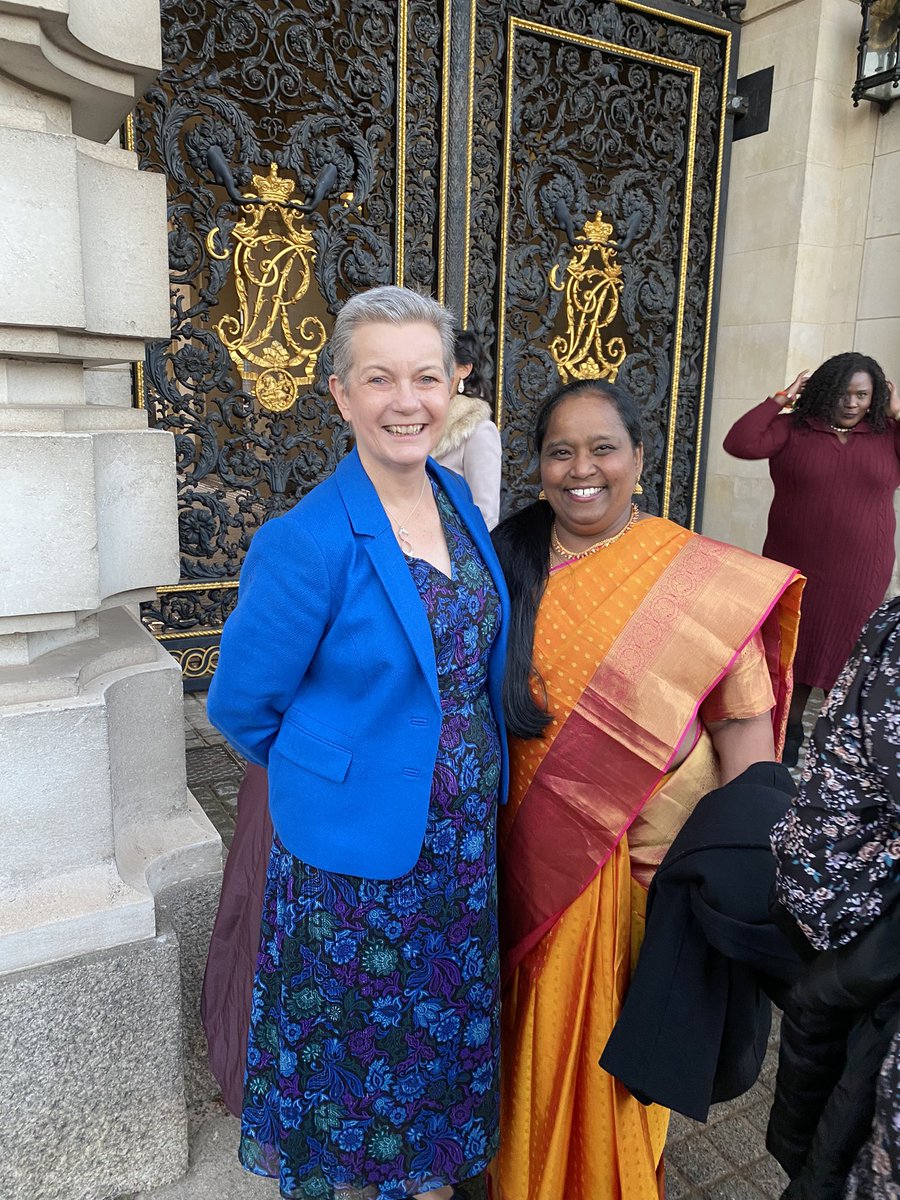 It has been one of the best days as a nurse. So grateful and privileged for the invite from His Majesty to attend reception at Buckingham Palace