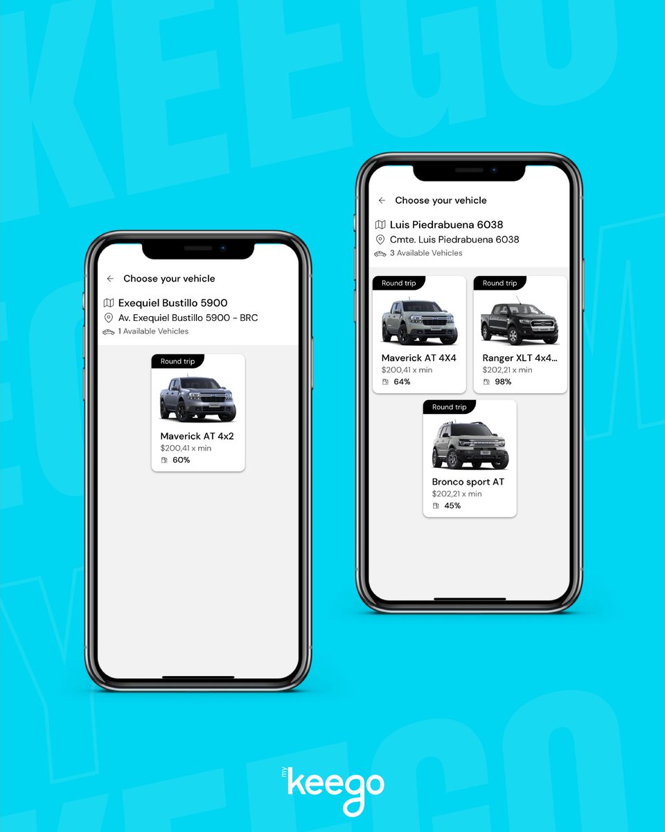 MyKeego_Arg's tweet photo. Barilo, Barilo, Bariloche!

4 Keego Points totalmente estratégicos para recorrer la Patagonia en #Carsharing 🔝

Ingresá a la app, elegí la fecha y el modelo que más te guste y formá parte de la #GeneraciónKeego 📲 

#SomosLoQueCompartimos #MyKeego https://t.co/CXB4Q3T79g