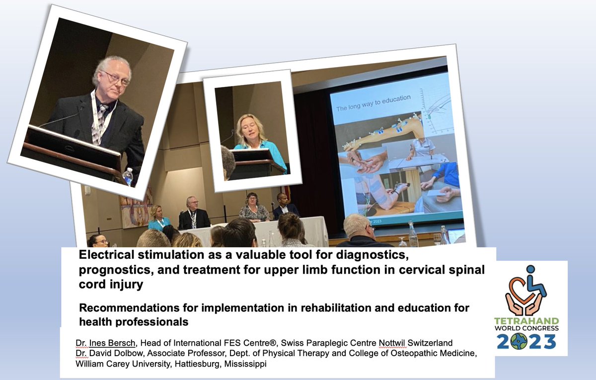 Thanks to Allan Peljovich, Beth Pharo and the entire Shepherd Center team for organizing and hosting the Tetra Hand World Congress 2023. You are an outstanding team.