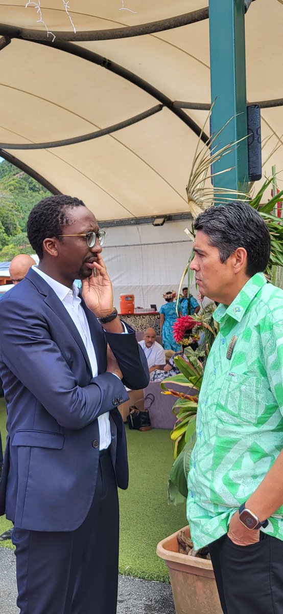 Retour sur la participation du ministre <a href="/HerveBerville/">Hervé Berville</a> secrétaire d'Etat à la mer, à la #PIFLM52 52ème session des chefs d'Etat &amp; de gouvernement &amp; présidents de territoires du Forum des îles du #Pacifique <a href="/ForumSEC/">Pacific Islands Forum</a> : un marathon &amp; du résultat !