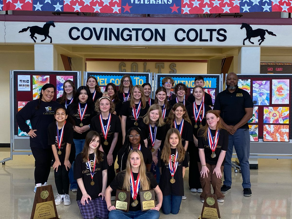 Covington Fine Arts Academy Department tweet media