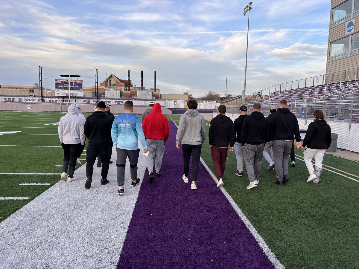 Coach_Bergy's tweet image. #seniorwalk @WinonaState_FB #ggt