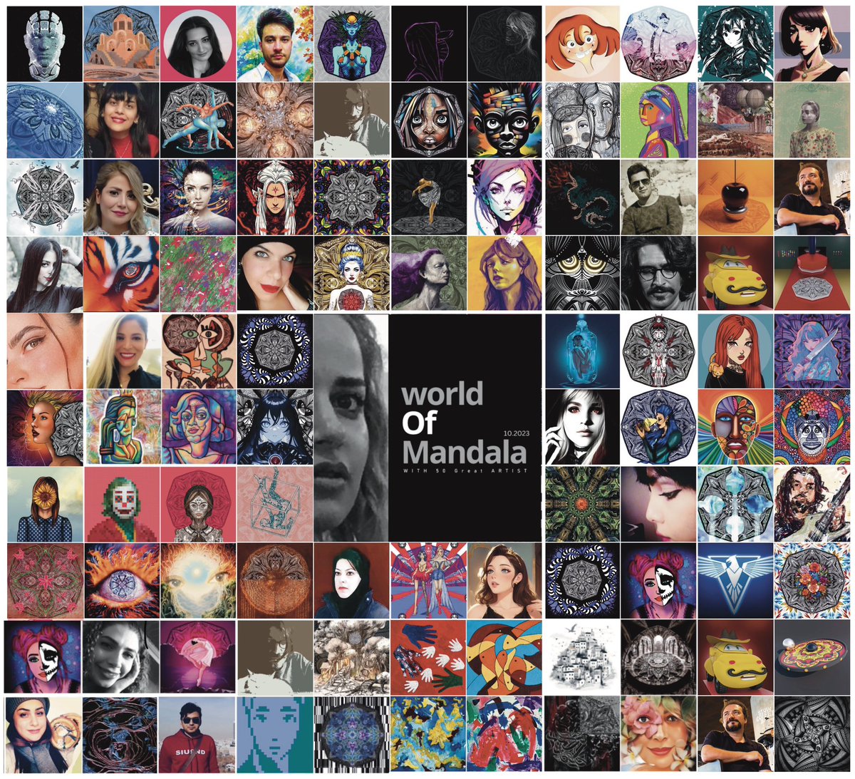 Reyhanekoeth's tweet image. @WorldOfMandala 
is available on Foundation 🤍

 Collaboration @Reyhanekoeth 🥰🤝😍 with 50 Great Artists 👩🏻‍🎨

foundation.app/world/world-of…

Link 🔗⬆️

Have a Great Time 🤩🤝🤗

Enjoy seeing the artists&apos; artworks ⬇️🔗

#WorldOfMandala #Reyhaneko