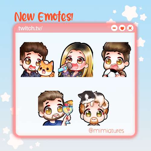 Emote commissions are opennnnnnnn!!!