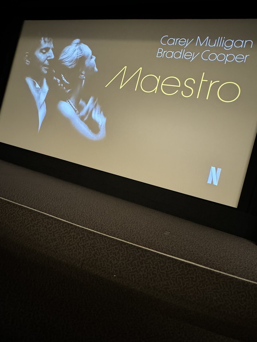 GoldenWinter_28's tweet image. Sitting front row for FYC for #Maestro too excited for this guilds screening!! See you soon #BradleyCooper

Thanks again @Netflix #SDSA