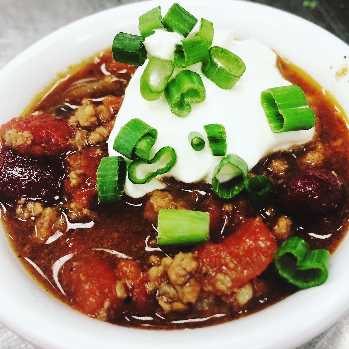 Our award winning chili is a favorite among many! Start with a cup before your entree or order a bowl for your main course. #chilj #awardwinningchili #bestchili