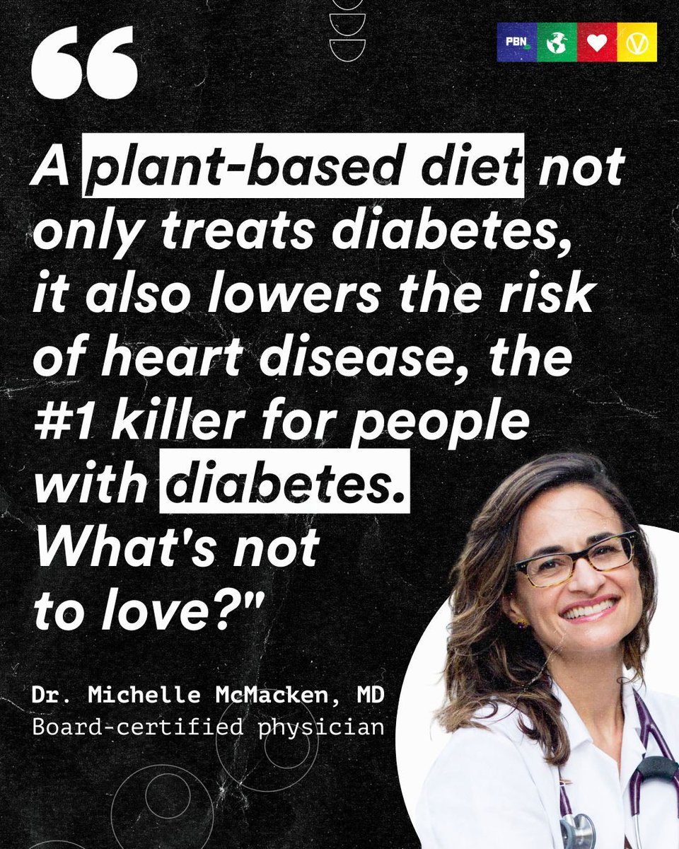 Is a plant-based diet shown to treat diabetes? Doctors say so. 

#WorldDiabetesDay
