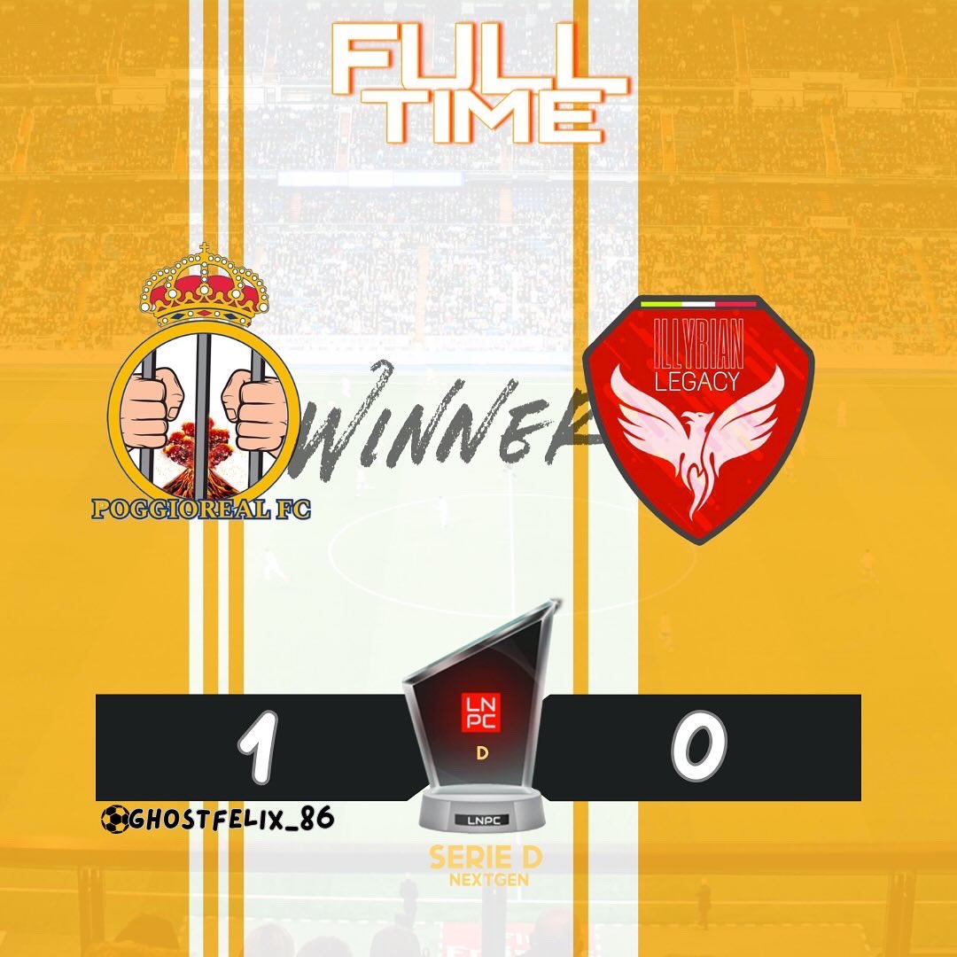 GalakMike's tweet image. 📌|FULL TIME
🏆|@LNPCup  Serie d
🆚|@Team_JHZ 
❌|0-5
🏆|@LNPCup Serie d
🆚|ILLYRIAN LEGACY
✅|1-0

Sconfitta amara nella prima partita contro @Team_JHZ 
Rialziamo il morale nella seconda partita con una vittoria grazie al gol del neo acquisto @Cla_GF86
@RTproclub 
@RTAllProClub