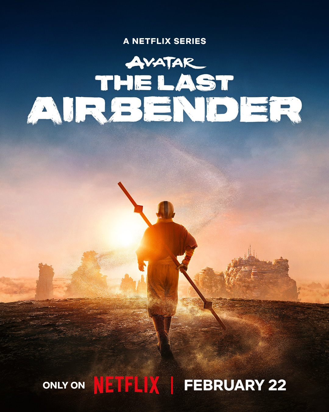 Eerste teaserposter van The Last Airbender op Netflix België