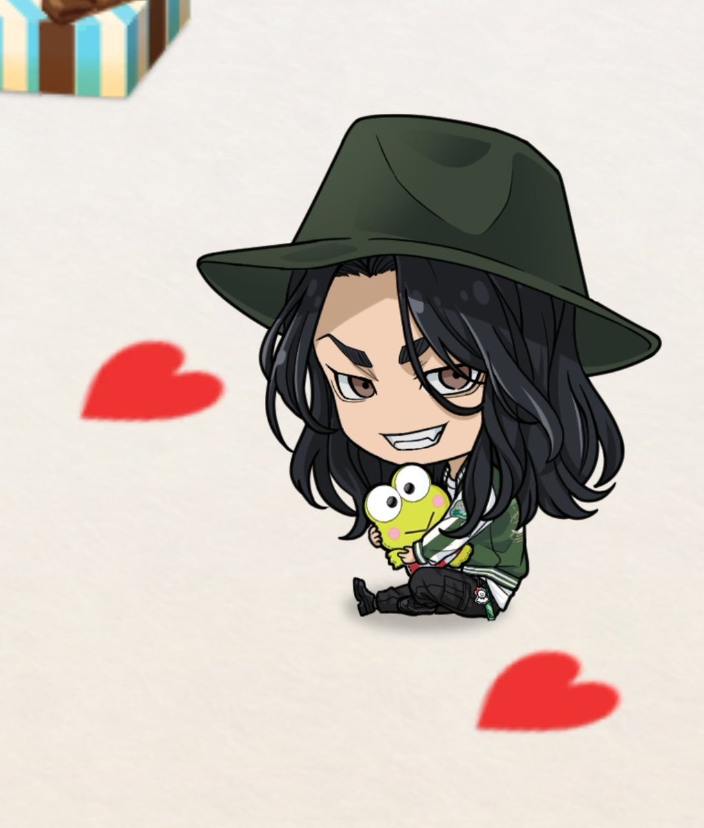 Tengo a Baji, Kazutora es el siguiente (? Siento que van a quedar muy bien juntos porque sus ropas combinan.