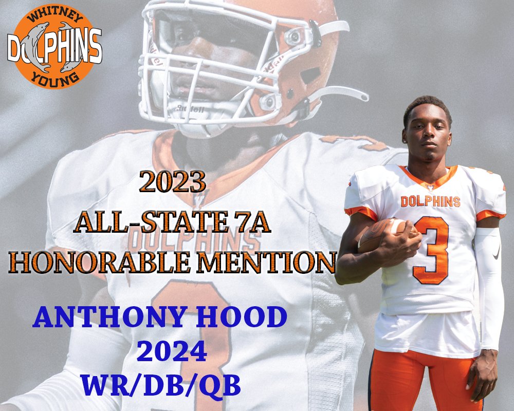 dolphinfootball's tweet photo. Congratulations @anthohood17 on being named 7A All-State Honorable Mention by the @IHSFCA1 

We know the best is yet to come.

@CPLAthletics @RecruitWY https://t.co/mIVq2pEPhR