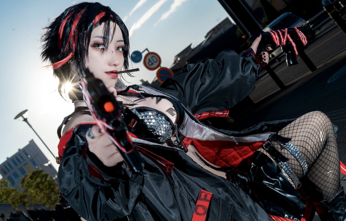 Cosplay: 】勝利の女神:NIKKE クロウ ニケと人間。アウトローと