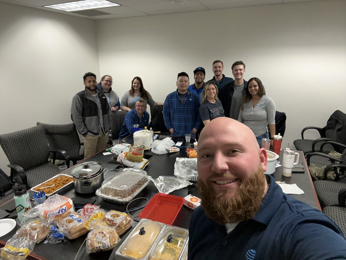 Thanksgiving themed potluck for today’s manager meeting! Talked through the 10 building blocks of culture and the “R” factor! Making moves with the SH⏰W team‼️‼️ <a href="/BIGBizDecker/">Eric Decker</a> <a href="/keroninc/">Keron Incarnato</a> #unstOHPAble @Rafaelinaabreu3 @austin_ihm <a href="/ReneRuiz30/">Rene Ruiz</a> <a href="/FreadyBrianna/">Brianna Fready</a> <a href="/MeganLamp_/">Megan Lamp</a>
