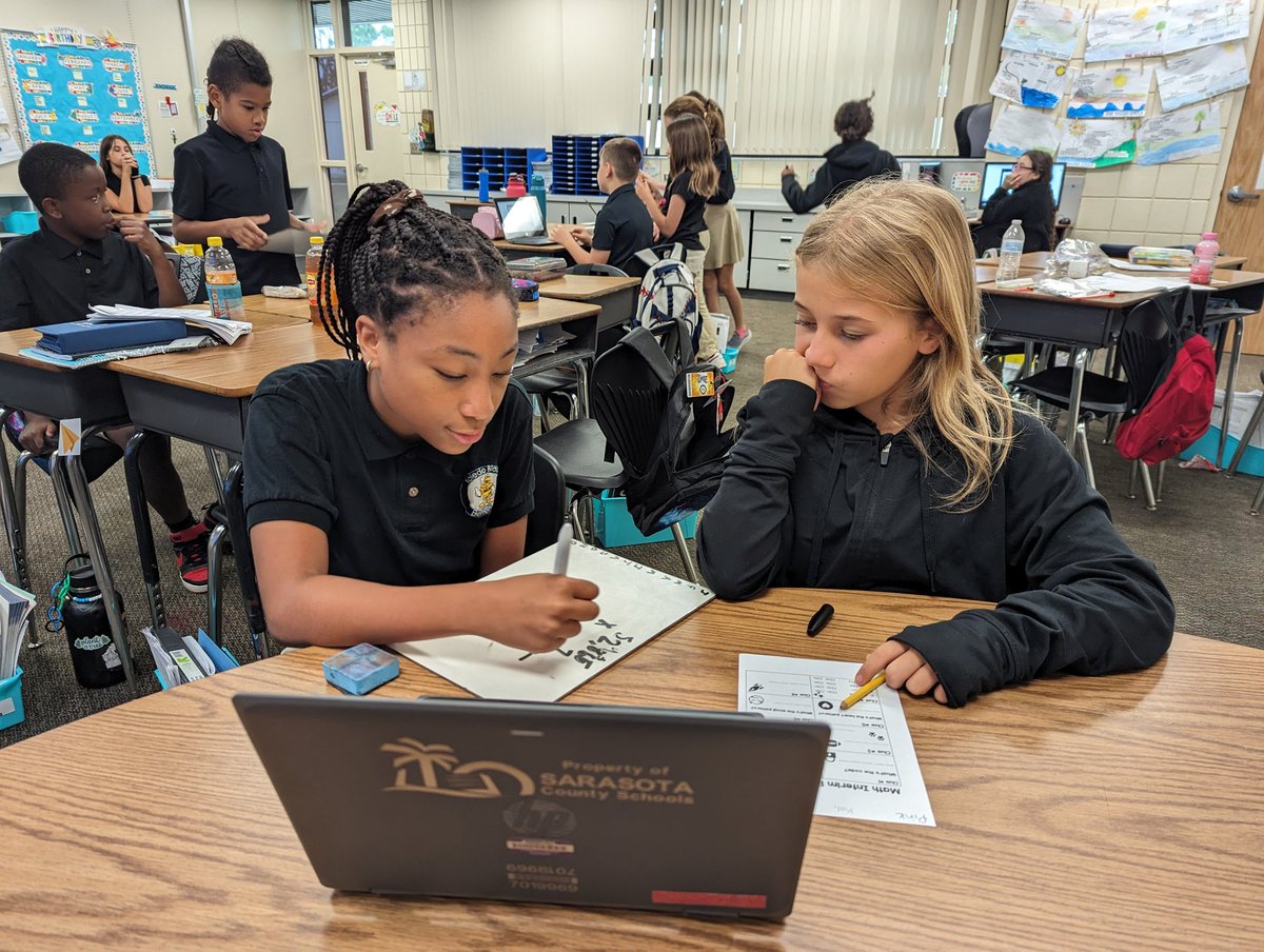 _Alina_Burton's tweet photo. Woo hoo! My Ss have been working hard reviewing for our math interim. I created an escape room using questions from McGraw. Ss loved racing against the clock to lift off, and I loved seeing everyone review before our test. 🚀 @sarasotaschools @McGrawHillK12 https://t.co/zz2vp4Rsnl