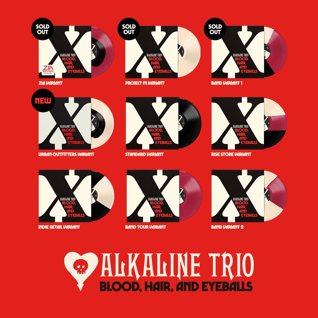Alkaline_Trio's tweet image. For the vinyl lovers, we have one last retail partner with an exclusive variant. 
.
Check out the new, limited edition Urban Outfitters variant and others still avail here: rr.lnk.to/BHE
.
#mattskiba #vinyllover #vinyl #vinylcollector #vinylcollection #vinylcommunity