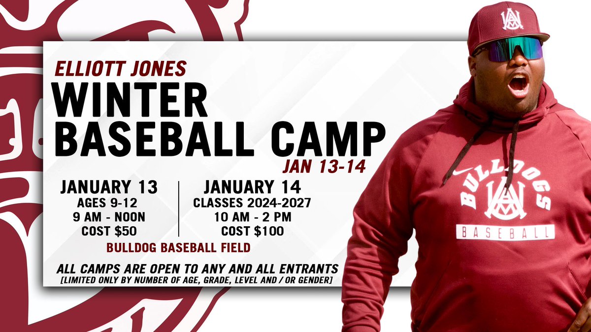 We’re two months out from our 1st Camp weekend here in Huntsville, AL. Please reach out to @coachlou2442  for information or myself. We look forward to our Younger Stars and Future Stars ⭐️🐶 @alabamaam_bsb