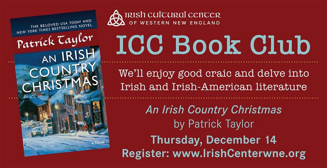 Registration is live for the ICC's Book Club meeting on Dec. 14. *Please note!* We are offering two meeting times, one from 4–5 pm and one from 5:30–6:30 pm. Choose your preferred time when you register. #bookclub For more info and to register, visit: irishcenterwne.org/december-book-…