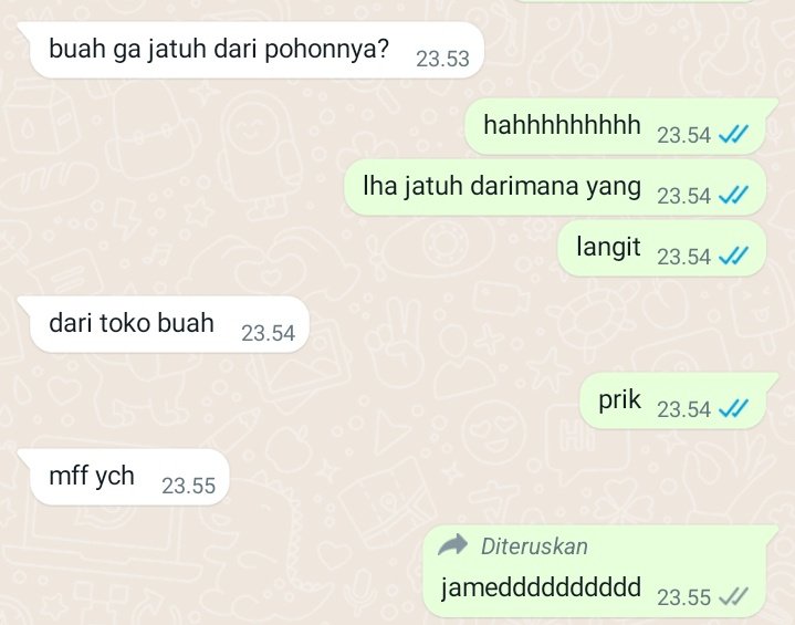 assatmzn's tweet photo. @convomfs si pling kull klo lgi sm temenny jdi jamet pas sm pacarnya😭😭 https://t.co/osuDw8aXka