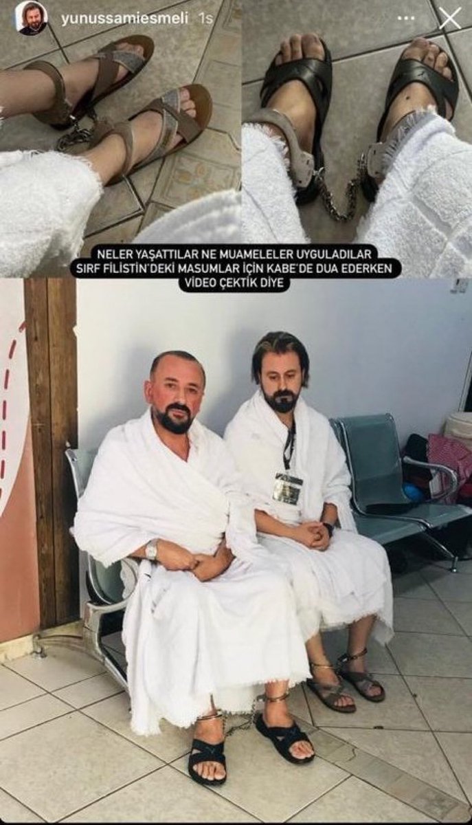 غير صحيح بأن السعودية اعتقلت التركي حافظ مصطفى بسبب الدعاء لغزة وفلسطين في مكة ، الحقيقة أنها اوقفته برفقة صديقه 4 ساعات بسبب استخدامه طيارة درون في الحرم المكي دون اخذ تصريح ونشره عبر قناته في اليوتويوب .
—
صديقه فضحه قبل قليل عبر السناب