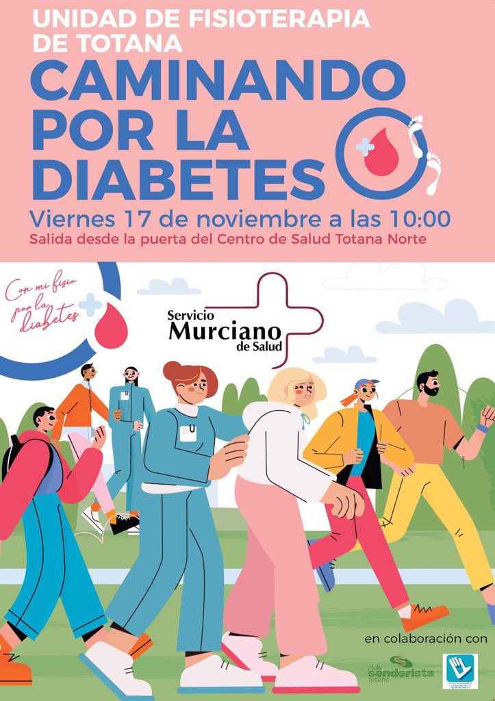 Con motivo del día Mundial de la Diabetes, durante esta semana en el <a href="/CS_TotanaNorte/">CS Totana Norte</a> estaremos realizando diversas actividades y charlas con el objetivo de fomentar el autocuidado y prevenir complicaciones.
<a href="/Area3Lorca/">Area 3 Salud Lorca</a>.