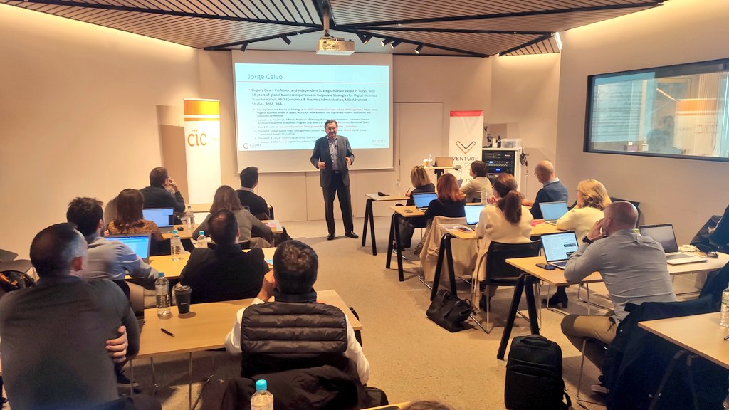 Clúster de l'Energia Eficient de Catalunya (@clusteree) on Twitter photo En la 2a jornada del #SCWJapo23 hem descobert les claus de la #indústria50, de la mà de Jorge Calvo de <a href="/GLOBIS_IMBA/">GLOBIS University - Graduate School of Management</a>, expert en el mercat nipó amb experiència en grans corporacions 🇯🇵.
🎤:“Al Japó els negocis es mouen per les relacions, a Europa per les transaccions” En la 2a jornada del #SCWJapo23 hem descobert les claus de la #indústria50, de la mà de Jorge Calvo de <a href="/GLOBIS_IMBA/">GLOBIS University - Graduate School of Management</a>, expert en el mercat nipó amb experiència en grans corporacions 🇯🇵.
🎤:“Al Japó els negocis es mouen per les relacions, a Europa per les transaccions”