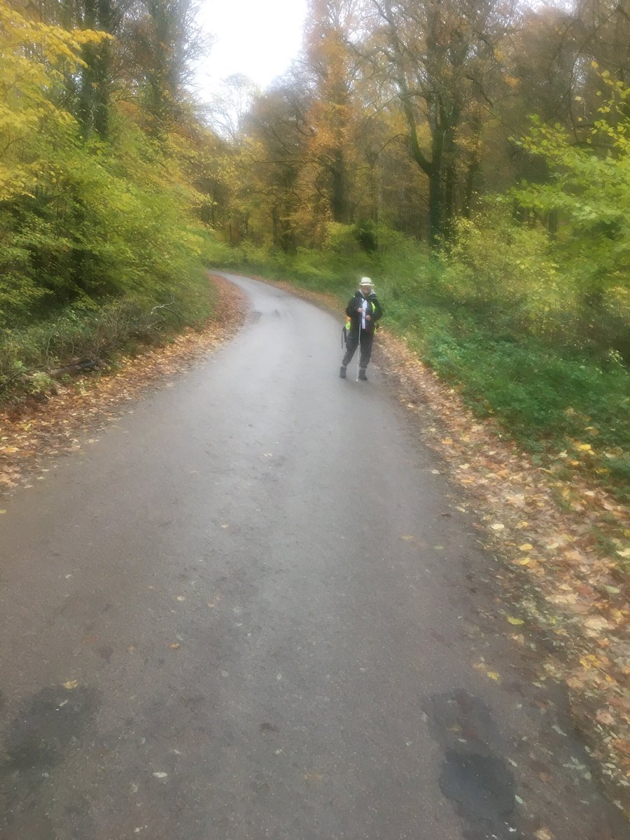 RickyTSimpson's tweet photo. We encountered our first proper hill in ages, today.  It was horrible.  All hills should be bulldozed flat.  Both Lady Fiona and myself agreed we preferred going down. https://t.co/YrrOPI3EKO