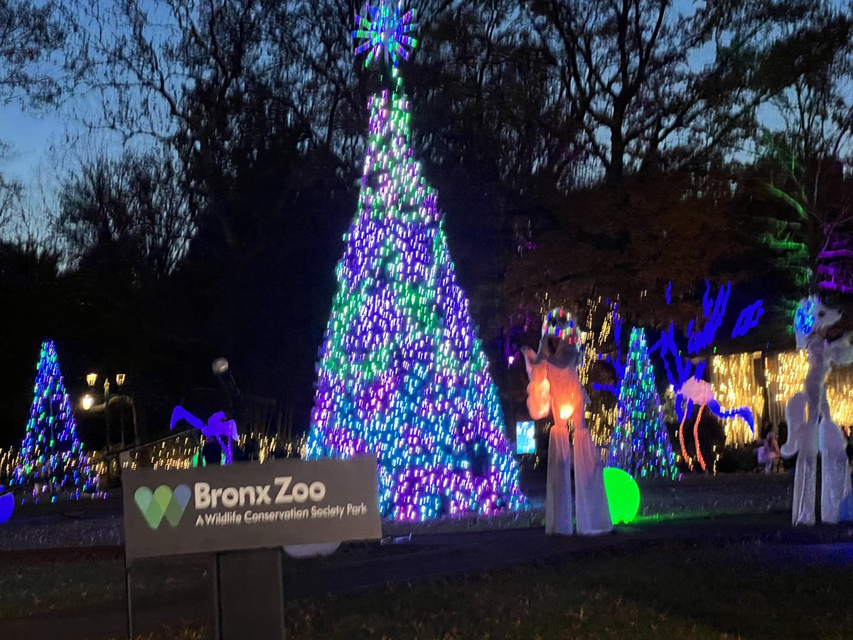 Holiday Lights ⁦@BronxZoo⁩