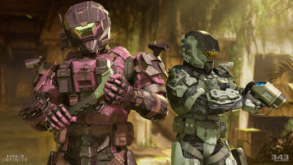 Halo's tweet photo. Operation: Combined Arms is now live 🚨

Earn 20 tiers of new customization rewards by December 19! 

💎 https://t.co/Kazq7p0NQA

#HaloReckoning https://t.co/uNwMrFvixv