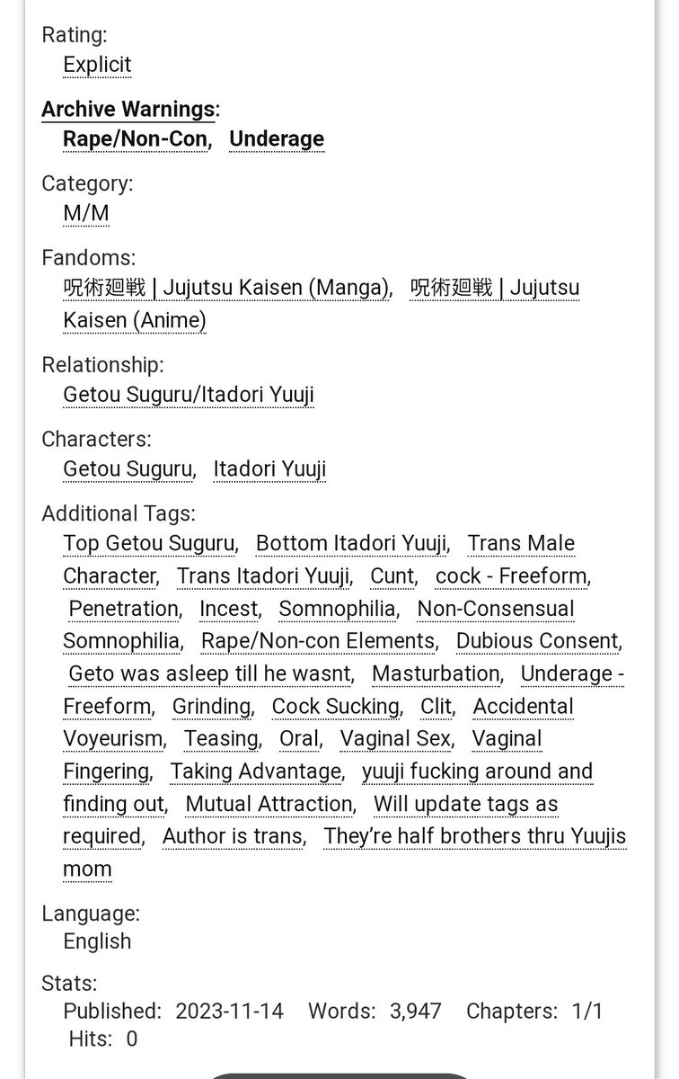 Kiisness's tweet photo. || #GeYuu - #GeIta || 🔞🔞🔞
||NonCon Somnophilia to Dubcon||
Please read the provided tags, I'll update them as needed!
The demons in me changed their mind as I finished it earlier, so it went from adoptive brothers to half brothers.
https://t.co/780pQsi0hV https://t.co/r7qMXOsYuy