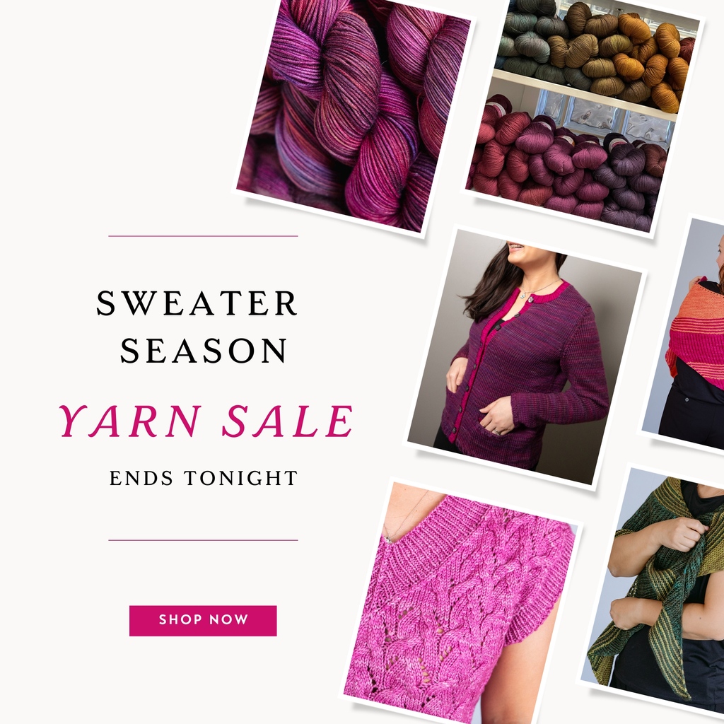 SweetGeorgia Yarns tweet media