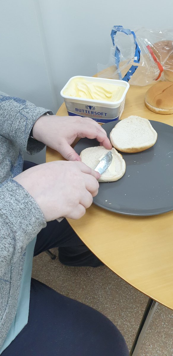 Late post for Occupational Therapy week last week, the ladies enjoyed cooking up a feast in the OT kitchen and shared with the rest of the ladies on the ward, always goes down a treat on a Saturday morning