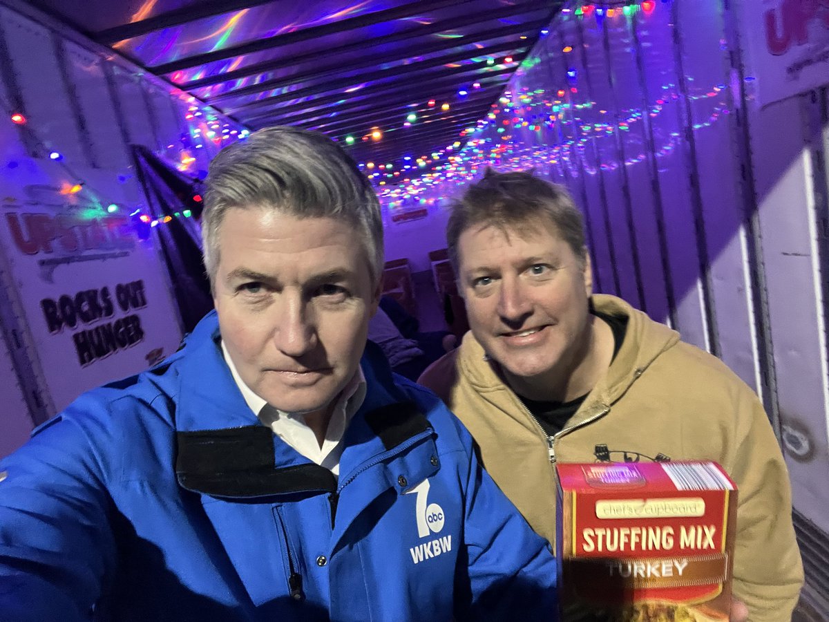 Our guy <a href="/DJJickster/">DJ Jickster</a> is back in the truck working to Rock Out Hunger for an 18th year. Jickster will live here outside Millard Fillmore Suburban for the next 8 days accepting donations to support <a href="/feedmorewny/">FeedMore WNY</a> Whether you have a spare turkey or box of pasta, every bit helps <a href="/WKBW/">7 News WKBW</a>