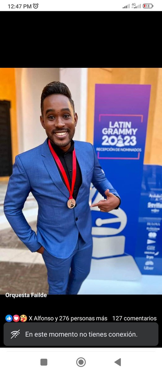 Nuestros artistas ya en Sevilla, España, luciendo sus medallas de nominados a los Latin Grammys 2023! 🏅 

La familia #EGREM feliz y orgullosa de verlos triunfar! 💪 🇨🇺🎶

#CubaEsCultura #60AñosEGREM #SienteLaMúsica