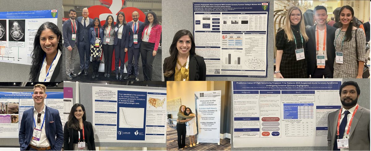 Shout out our brilliant #InternalMedicine residents presenting work at national conferences🎉! From cardiology to rheum, from GI to bioethics. Our residents can do it all! 🔬 Students and residents: check the thread for upcoming conferences that still are accepting abstracts!
