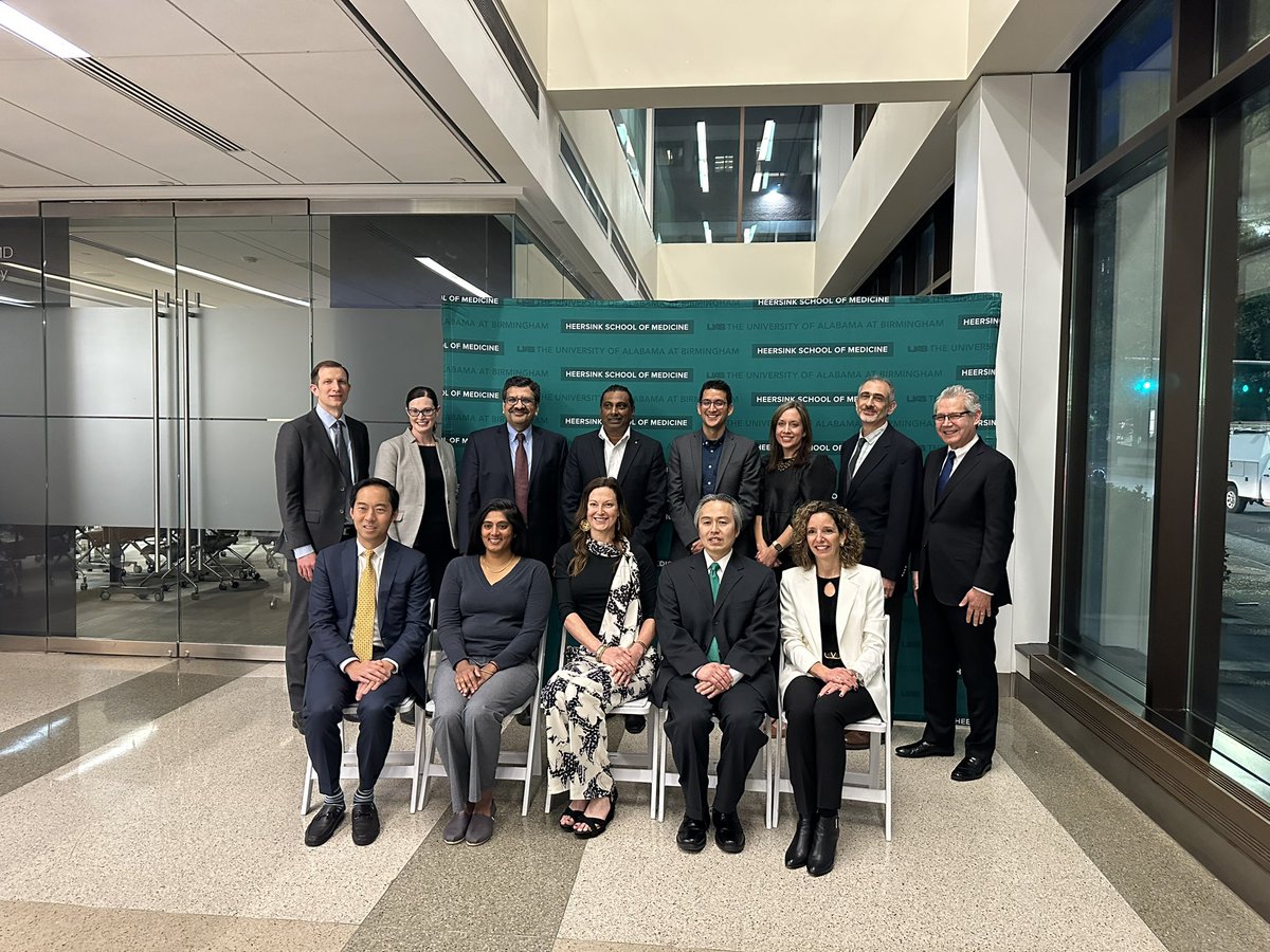 congrats to all @UABHeersink endowed chair and professorship recipient especially @UABSurgery @britneycoreymd as the Marshall Urist Professor and @DChu80 as the Selwyn Vickers Chair! @DrVickersMSK