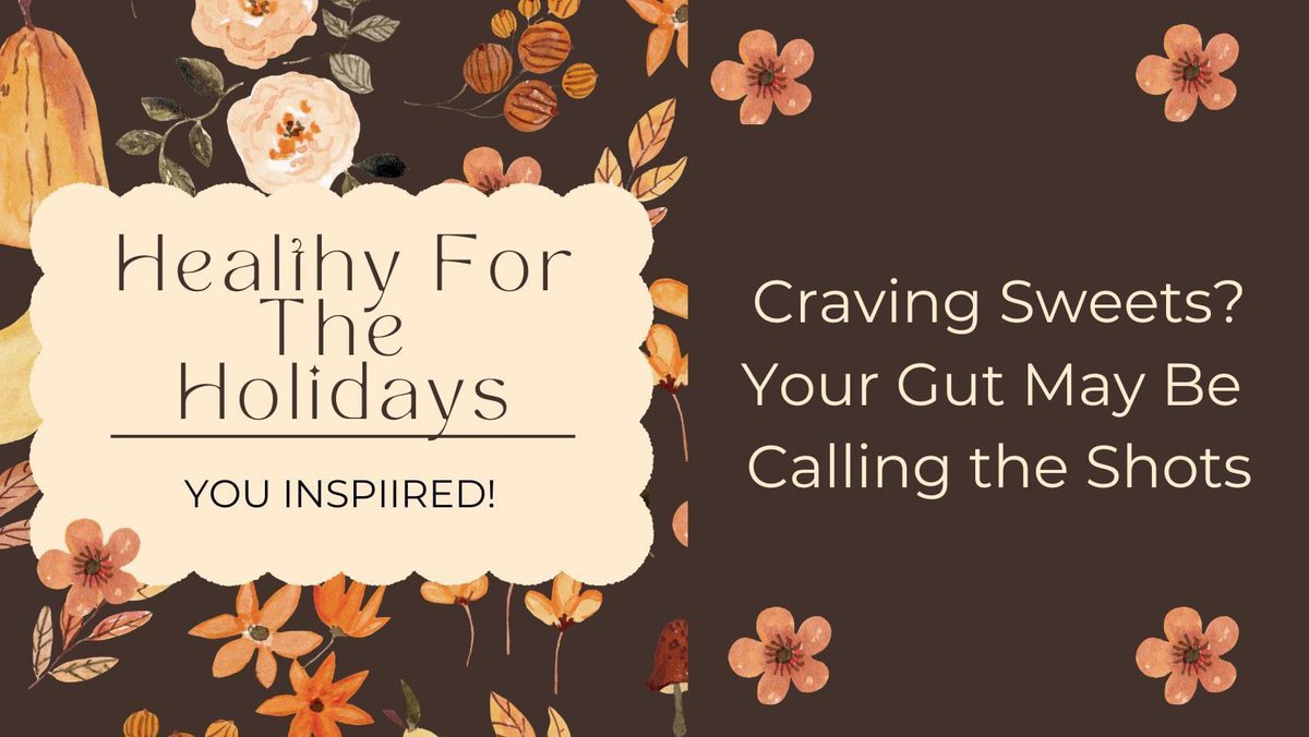 CoachDebbieINHC's tweet photo. Have you ever reached for that 🍫🍭​ sweet treat and wondered why it was so hard to resist? What if I told you that the real craving might not be coming from 'you' at all?
 
The culprits causing your sugar cravings may be the tiny organisms residing in your gut!
 
Intrigued?
1/ https://t.co/yunpYjCova