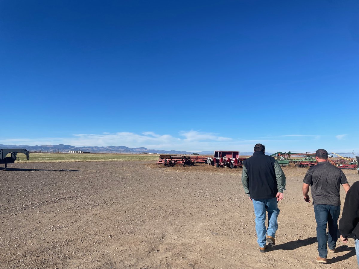 CSUSystem's tweet image. Last week, #CSUSystem Chancellor Tony Frank and AVC Kate Siegel Shimko took a trip connecting with @csuextension staff and researchers around Colorado.