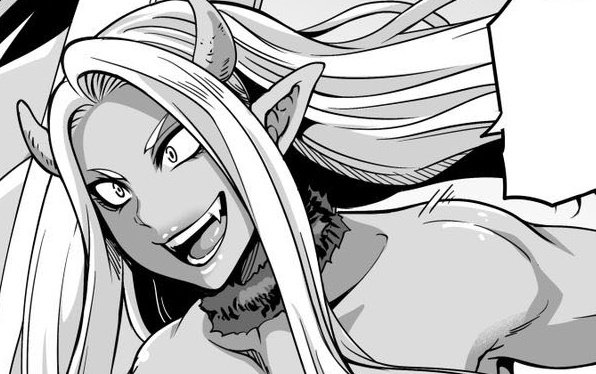 TheOgreQueen's tweet photo. ❝HUUHHH?? Queen of Succubi??❞

She let out a loud laugh, almost booming. It was a big laugh befitting her size. 

❝You serve a succubus?? Damn, so that means you're already a defeated hero. 

That's a shame, you're a really cute adventurer. 

I'd've loved making you mine.❞ https://t.co/CUzEi8MSaw