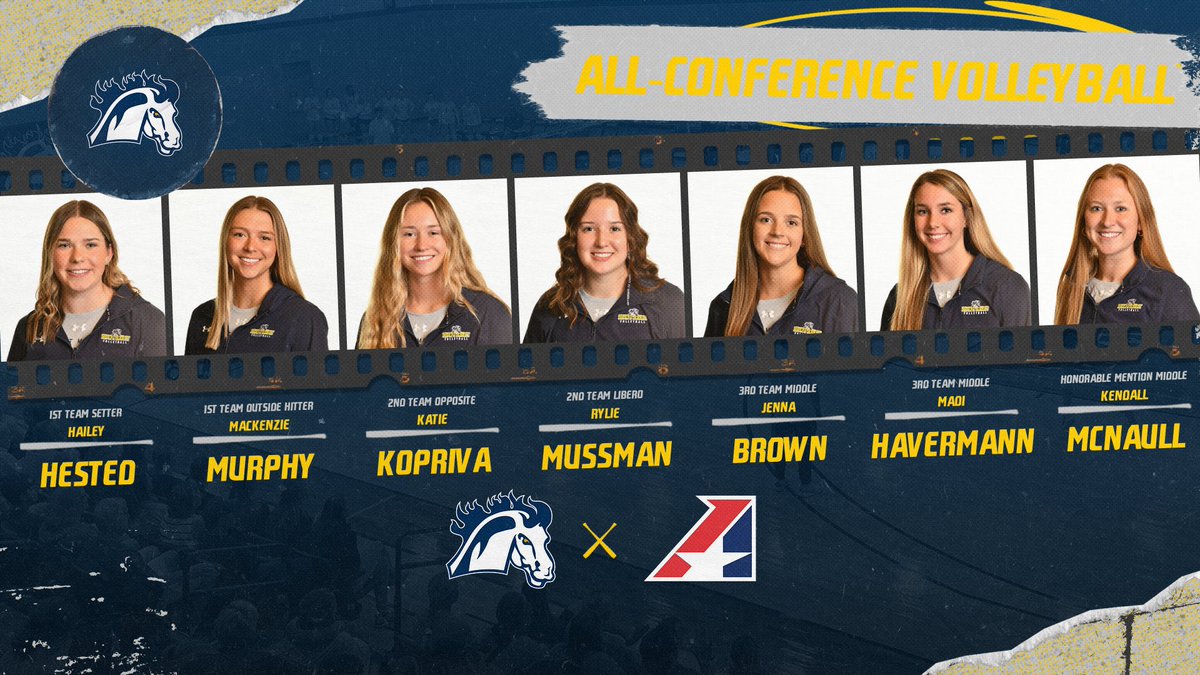 Congratulations to this amazing group of women! This team had an outstanding season. Could not be more proud of these 7 and the entire team.  heartofamericaconference.com/sports/wvball/…