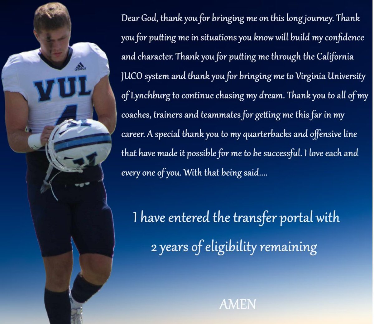 Thank you VUL 
<a href="/coachMeJelly/">COACH ALPHONSE</a> @coachDoeEdwards @CoachMorrisFB <a href="/TerrellPinson/">CoachTP</a> <a href="/coachkarn07/">Coach Karn</a> <a href="/CoachCanty_/">Coach Canty</a> <a href="/CoachBonds50/">Anthony Bonds</a> <a href="/timnewmannfl35/">Tim Newman</a> <a href="/FootballVul/">VUL Football</a> 

Recruitment is 100% open